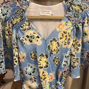 Tanya Taylor‎ Gorgeous Floral Wrap Dress, Size 4 , Very Versatile